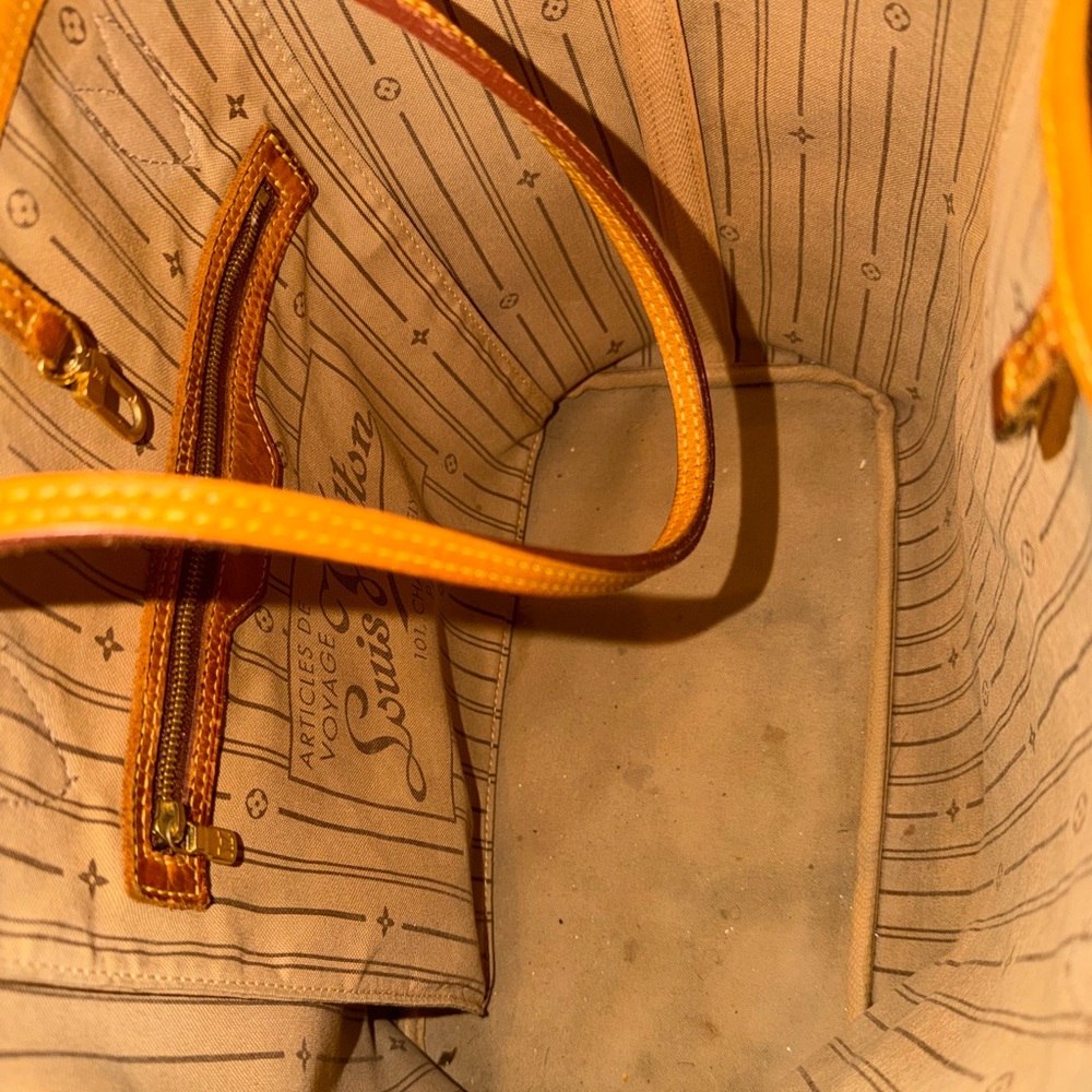 Brown Monogram Tote Bag Neverfull MM - Picture 14 of 16